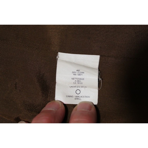 JH Collectibles Vtg Women's 16 Blazer Brown/Red Check Pattern Pockets 100% Wool - Picture 10 of 16